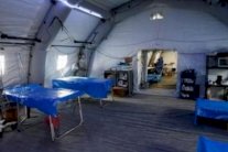 افتتاح مستشفى ميداني قرب خطوط القتال الامامية بالموصل