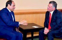 عبدالله الثاني والسيسي يلتقيان في واشنطن