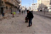 موسكو: الطيران السوري قصف مستودع 