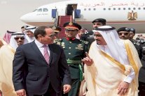 الملك سلمان والرئيس السيسي يعقدان جلسة مباحثات