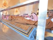 ملك الصحافة السعودية يوارى الثرى في الدرعية