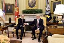 ترمب خلال لقائه أردوغان: نواجه عدوًا جديدًا معًا