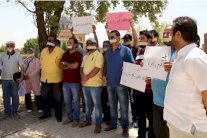 العراقيون يحتجون ضد قانون حرية التعبير والتظاهر