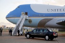 ترمب يغادر واشنطن متوجها إلى السعودية