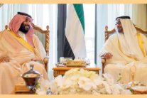 محمد بن سلمان يلتقي محمد بن زايد في الرياض