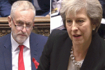 ماي توبّخ كوربين!