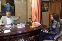 اختيار ملكة جمال العراق مستشارة لشؤون المرأة