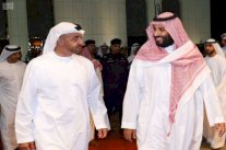 محمد بن زايد يختتم زيارته إلى السعودية