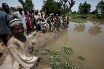 الفارون من عنف بوكوحرام ضحايا الأمطار في نيجيريا