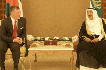 صباح الأحمد وعبدالله الثاني: حلول سياسية لأزمات الإقليم