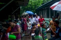 مسلمو بورما يصومون شهر رمضان في البرد والعراء