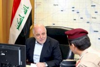 العبادي يأمر القادة العسكريين بحسم معركة الموصل