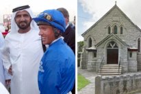 الشيخ محمد بن راشد ينقذ قرية بريطانية