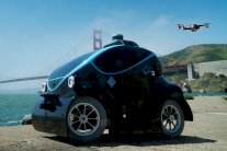 سيارة ذاتية القيادة تنضم إلى خدمة شرطة دبي