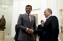 بوتين يتحادث هاتفيًا مع أمير قطر