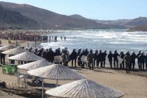 الأمن المغربي يمنع نشطاء من الاحتجاج في شواطئ الحسيمة