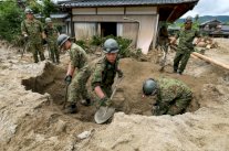 ارتفاع حصيلة الفيضانات في اليابان الى 25 قتيلا