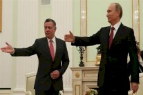 عبدالله الثاني وبوتين بحثا خفض التوتر بجنوب سوريا