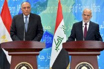 شكري في بغداد لمواجهة الارهاب وإطلاق حوار استراتيجي