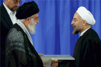 تنصيب روحاني لولاية رئاسية ثانية