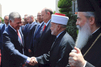 عبدالله الثاني: ترمب ملتزم بحل في الشرق الأوسط