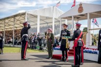 عاهل الأردن يرعى حفل تخريج أكاديمية ساندهيرست