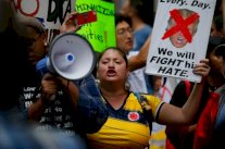 تظاهرة جديدة امام برج ترمب في نيويورك