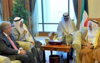 غوتيريش يشيد بدور أمير الكويت فى مجال العمل الإنساني