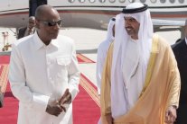 محمد بن زايد يستقبل رئيس غينيا