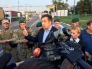 كييف تتوعد بملاحقة كل من ساعد ساكاشفيلي على العودة الى اوكرانيا