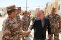 عبدالله الثاني: قادرون على حماية حدودنا مع سوريا