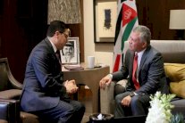 العاهل الأردني يستقبل وزير خارجية المغرب