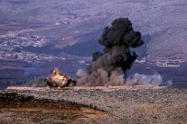 الجيش التركي يدخل عفرين