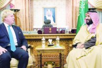 بوريس جونسون يصف نقاشاته مع محمد بن سلمان بـ «الرائعة»