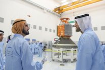 محمد بن راشد: دشنا أول قمر صناعي عربي بأياد وطنية 100%