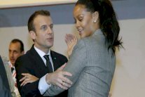 ماكرون وريهانا يرحبان بالدفع الجديد للشراكة العالمية للتعليم