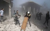 لا كلمات تنصف الاطفال القتلى وامهاتهم في الغوطة الشرقية