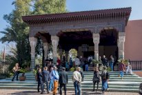 مراكش تتحول إلى لوحة فنية خلاّقة