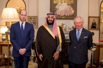 الأمير تشارلز يقيم مأدبة عشاء على شرف الأمير محمد بن سلمان