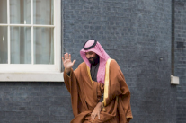 زيارة الأمير محمد بن سلمان إلى بريطانيا بالصور