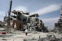 مقتل عشرة مدنيين في غارات جوية على الغوطة الشرقية