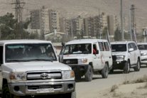 بدء أول عملية إجلاء لمقاتلين ومدنيين من الغوطة الشرقية