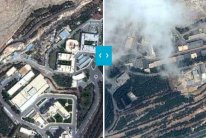 صور الأقمار الاصطناعية تكشف آثار الضربة