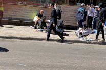 شاحنة تصدم عشرة من المشاة في تورونتو في كندا