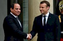 ماكرون والسيسي يدعوان الى حل سياسي في سوريا