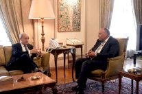 لودريان يناقش في مصر القضايا السورية والفلسطينية والليبية