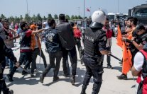 الشرطة التركية تعتقل 84 متظاهرا في اسطنبول في عيد العمال