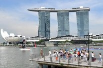 سنغافورة الهادئة تستعد لعاصفة لقاء ترمب وكيم