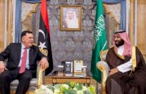 محمد بن سلمان والسراج يبحثان الأوضاع الليبية