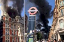 حريق ضخم بفندق ماندرين أورينتال اللندني الفاخر